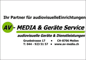 Gif-animiertes Logo AV-MEDIA